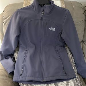 The North Face small fleece lined jacket; dusty purple